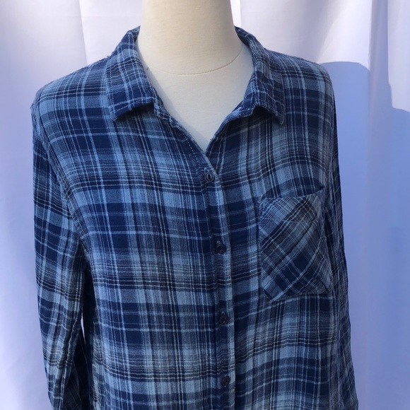 Plaid button down - Picture 2 of 7